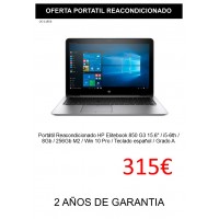 PORTATIL HP ELITEBOOK 850 G3 